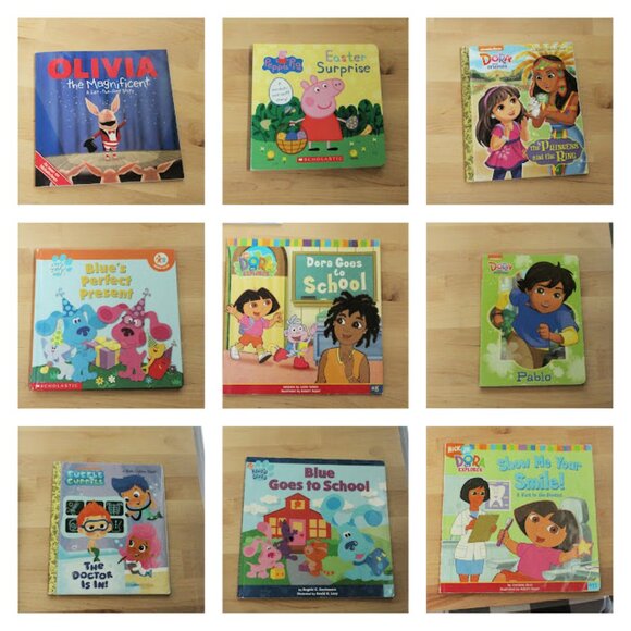 Set of 15 Children's Books from Nick Jr Programming/Vintage Included - Picture 3 of 9